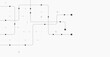 © natrot - Circuit connect lines and dots. Network technology and Connection concept. Decentralized network nodes connections