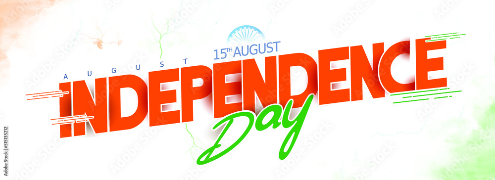 vector illustration of 75th Independence Day of India on 15th August ...