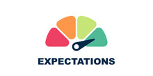 High Expectations Scale Simple Illustration