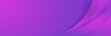 Abstract Purple Banner. Designed For Background, Wallpaper, Poster, Brochure, Card, Web, Presentation, Social Media, Ads. Vector Illustration Design Template.