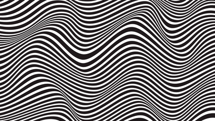 Abstract zig zag line wave background