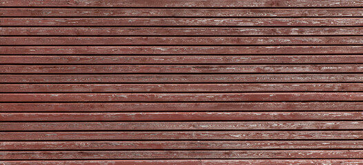 Wall Mural - texture of brown wood plank wall. background of wooden surface