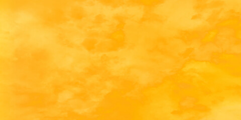 Wall Mural - Abstract soft colorful orange background with clouds,  yellow and orange burning overcast clouds cape sky with tiny clouds, beautiful orange background for any design and wallpaper.