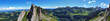 Appenzell, Schweiz: Panorama im Säntismassiv