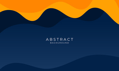 Wall Mural - Gradient abstract background with different shapes.