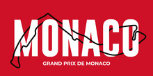 Race Tracks, Circuit For Motorsport And Auto Sport. Monaco.