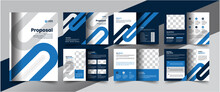 Corporate Company Profile Brochure Annual Report Booklet Business Proposal Layout Concept Design