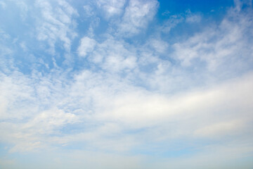 Wall Mural - blue sky and white clouds.