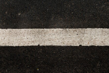Asphalt Texture Background White Line Road Surfaces