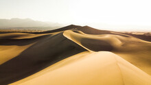 Sand Dunes In Death Valley
