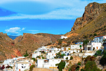 Sticker - Cartagena architecture mountain hill Spain