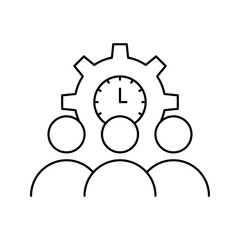 Poster - Human resource maintenance icon