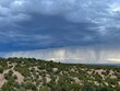 Storm in New Mexico during monsoon season