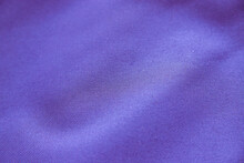 Purple Or Lilac Abstract Background Seen Close Up. Macro Fabric Texture.
