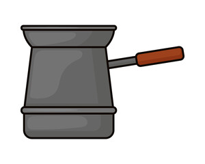 Sticker - coffee pot icon