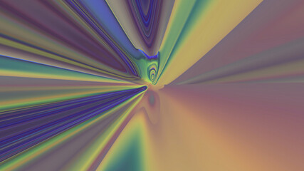 Wall Mural - Abstract gradient multicolored linear background
