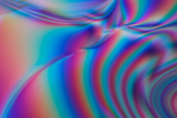 Wall Mural - Abstract gradient glowing multicolored background.