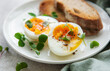 Rye bread  with boiled egg