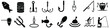 Fishing icon vector set. leisure illustration sign collection. Fish symbol.