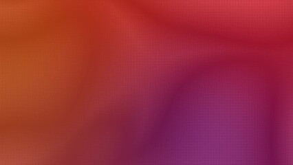 Wall Mural - gradient dotted soft abstract shapes motion, liquid form waves, 3d video template animation loop blu