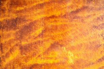 Wall Mural - aged rustic and vintage golden brown interior wood. backdrop and background concept.