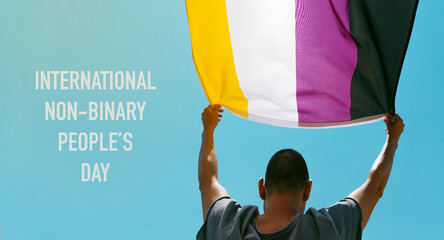 Poster - text non-binary peoples day