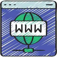 Website Hosting Icon