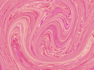  pink abstract curl wave pattern background , greeting card or fabric