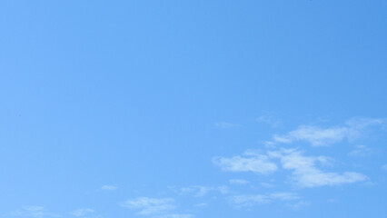 blue sky and white clouds. clouds against blue sky background