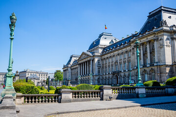 Canvas Print - Le palais de Bruxelles