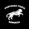 panthera tigris sondanica silhouette logo