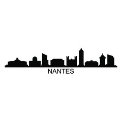 Canvas Print - Skyline nantes