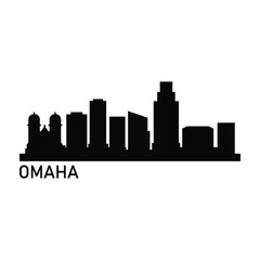 Sticker - Skyline omaha