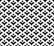 © ELENA - Abstract geometric pattern. A seamless vector background. White and black ornament. Graphic modern pattern. Simple lattice graphic design