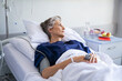 © Rido - Hospitalized senior woman thinking