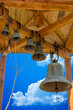 church bells against the blue sky