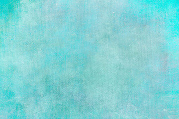 Poster - Turquoise colored canvas background