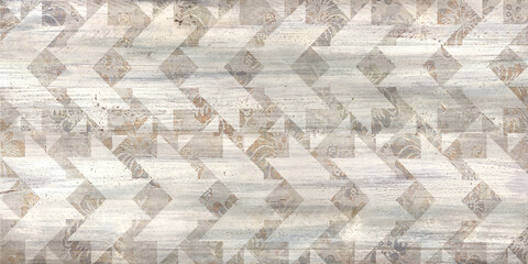 Wall Mural - wooden background with seamless pattern in beige tones