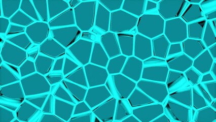 Wall Mural - moving abstract fantastic background, unreal texture, substance style. design. biological background