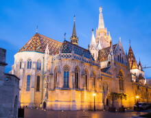 Budapest - Mathias Church At Day