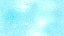 CG-generated Light Blue Water Surface Background Image