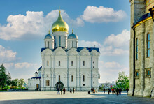 Cathedral Of Archangel In Moscow Kremlin