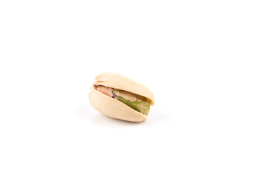 pistachio nut isolated on white background