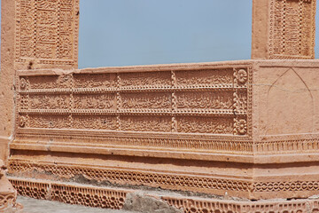 Canvas Print - Tomb Of Seven Sisters, Sateen Jo Aastan in Sukkur, Pakistan