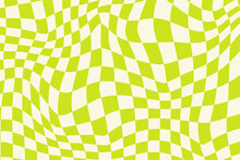 Retro Chest Pattern 70s 90s Background Texture. 
