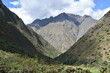 Hiking the Ruta 2 on the Inca Trail in Peru on our way to Machu Picchu