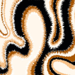 Seamless abstract animal skin pattern. Vector Illustration.