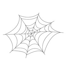 Halloween Cobweb Background