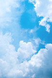 Fototapeta  - blue sky with clouds 002