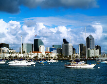 Cityscape Of San Diego, California. Original Image From Carol M. Highsmith’s America, Library Of Congress Collection. Digitally Enhanced By Rawpixel.
